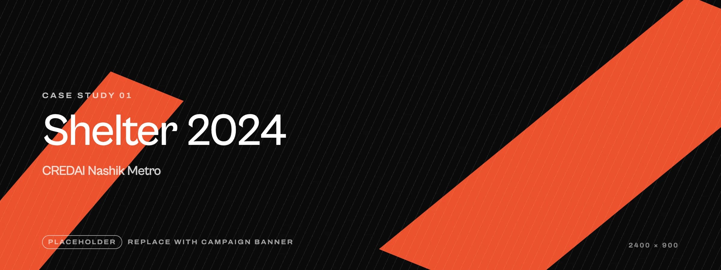 Shelter 2024 campaign banner