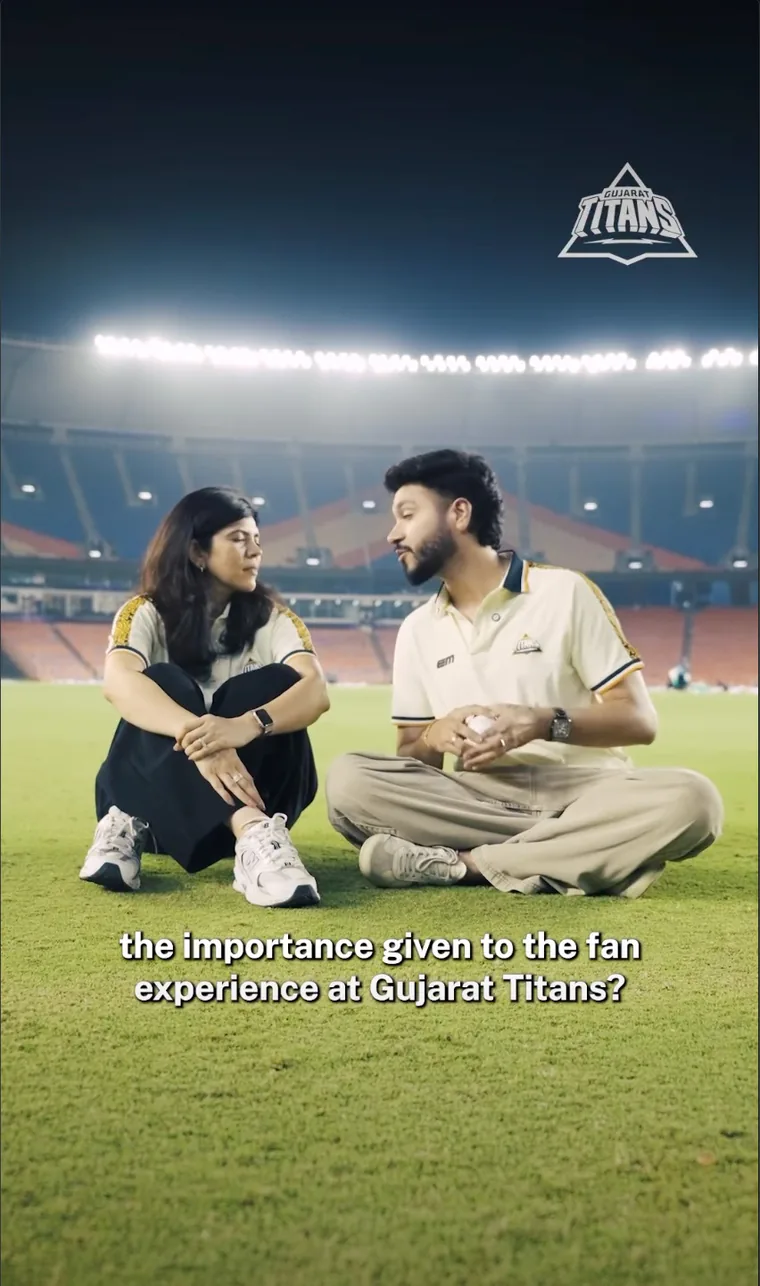 Gujarat Titans creator content , frame 3